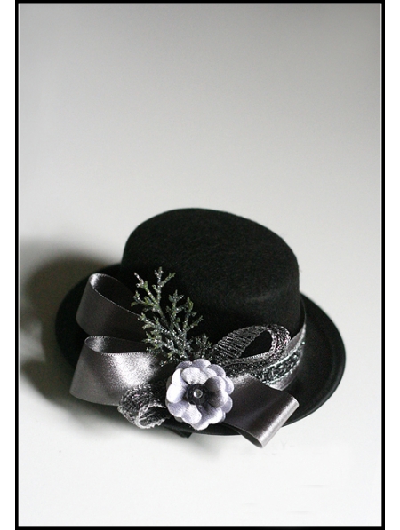 black christmas snow silver ribbon hat headdress devilnight co uk