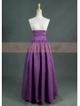 Purple Vintage High Waist Long Victorian Skirt