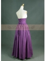 Purple Vintage High Waist Long Victorian Skirt