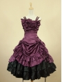 Purple Short Gothic Lolita Dress