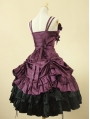 Purple Short Gothic Lolita Dress