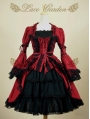 Black and Red Gothic Lolita Dress