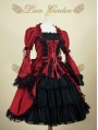 Black and Red Gothic Lolita Dress