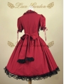 Black and Red Gothic Lolita Dress