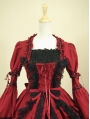 Black and Red Gothic Lolita Dress