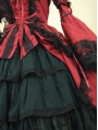 Black and Red Gothic Lolita Dress