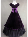 Purple Classic Gothic Victorian Dress