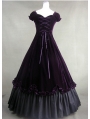 Purple Classic Gothic Victorian Dress