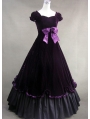 Purple Classic Gothic Victorian Dress