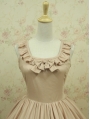 Nude Colors Sleeveless Classic Lolita Dress