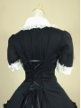 Black Short Sleeves Classic Lolita Dress
