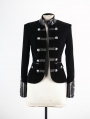 Black Gothic Short Jacket for Women