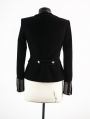 Black Gothic Short Jacket for Women