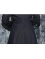 Black Swallow-Tailed Coat for Women