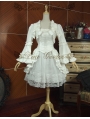 White Long Sleeves Sweet Lolita Suit