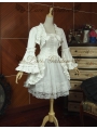 White Long Sleeves Sweet Lolita Suit