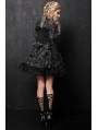 Black/Red Printed Gothic Lolita Dress