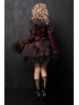 Black/Red Printed Gothic Lolita Dress