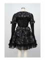 Black/Red Printed Gothic Lolita Dress