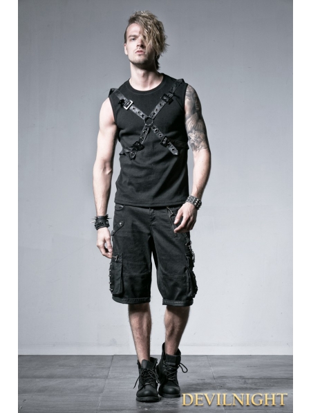 Get Black Shirt With Belt Gif