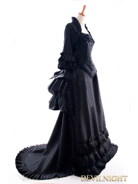 black fantasy gowns