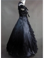 Classic Black Gothic Victorian Dress