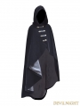 Black Velvet Gothic Hooded Cape for Women