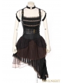 Irregular Belt Steampunk Dress