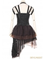 Irregular Belt Steampunk Dress