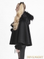 Black Gothic Lolita Cape