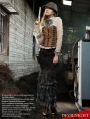 Steampunk Fishtail Long Skirt
