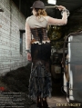 Steampunk Fishtail Long Skirt
