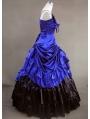 Blue Masquerade Gothic Ball Gowns