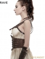 Coffee Buckle Loops Steampunk Girdle