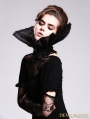 Black Gothic Queen Style Collar for Women