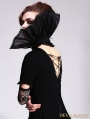 Black Gothic Queen Style Collar for Women