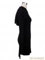Black Gothic Witch Sexy Hooded Dress for Women