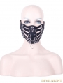 Black Skull Pendant Gothic Punk Mask 