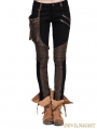 Devil Fashion Steampunk Pants with Coffee Pocket for Women