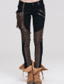 Steampunk Pants with Coffee Pocket for Women