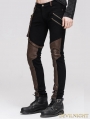 Devil Fashion Steampunk Pants with Coffee Pocket for Men