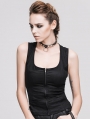 Black Gothic Sexy Top for Women