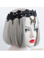 Black Punk Vintage Lace Halloween Party Headdress