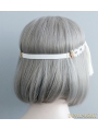 White Vintage Elegant Tassel Headress