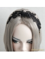 Black Gothic Lace Elegant Headdress
