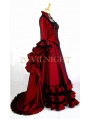 red fantasy gowns