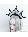 Black Gothic Lace Dark Queen Holloween Headdress