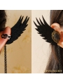 Black Gothic Wing Holloween Party Earring