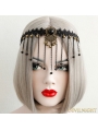 Black Gothic Vintage Tassel Headdress