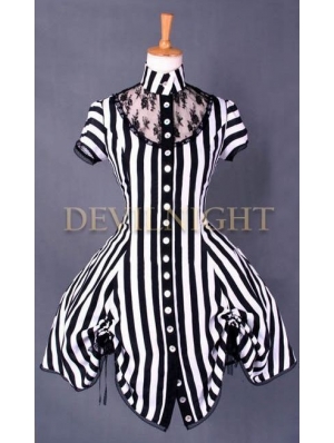 Romantic Gothic Steampunk Short Dress
